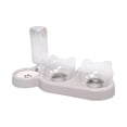 thumbnail image 2 of Cuenco Inclinado para Comida de Gatos, para Mascotas con Dispensador Automático de Agua, Botella de Agua Desmontable para Alimentación de Cac Gris Gloria comedero para gatos, 2 of 8