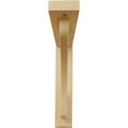 thumbnail image 2 of Ekena Millwork 2 1/2"W x 12 3/4"D x 12 1/4"H Reece Shelf Bracket, Alder, 2 of 4