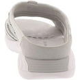 thumbnail image 3 of Easy Spirit Womens Slide Sandal 6.5 X-Wide Silver, 3 of 4