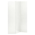 thumbnail image 1 of vidaXL Paravent 3 Panneaux Blanc 120x180 cm Acier, 1 of 4