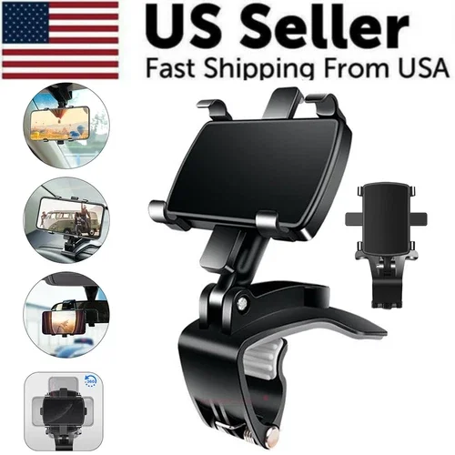 Universal Car Dashboard Mount Holder Stand Clamp Cradle Clip For Cell Phone Gps