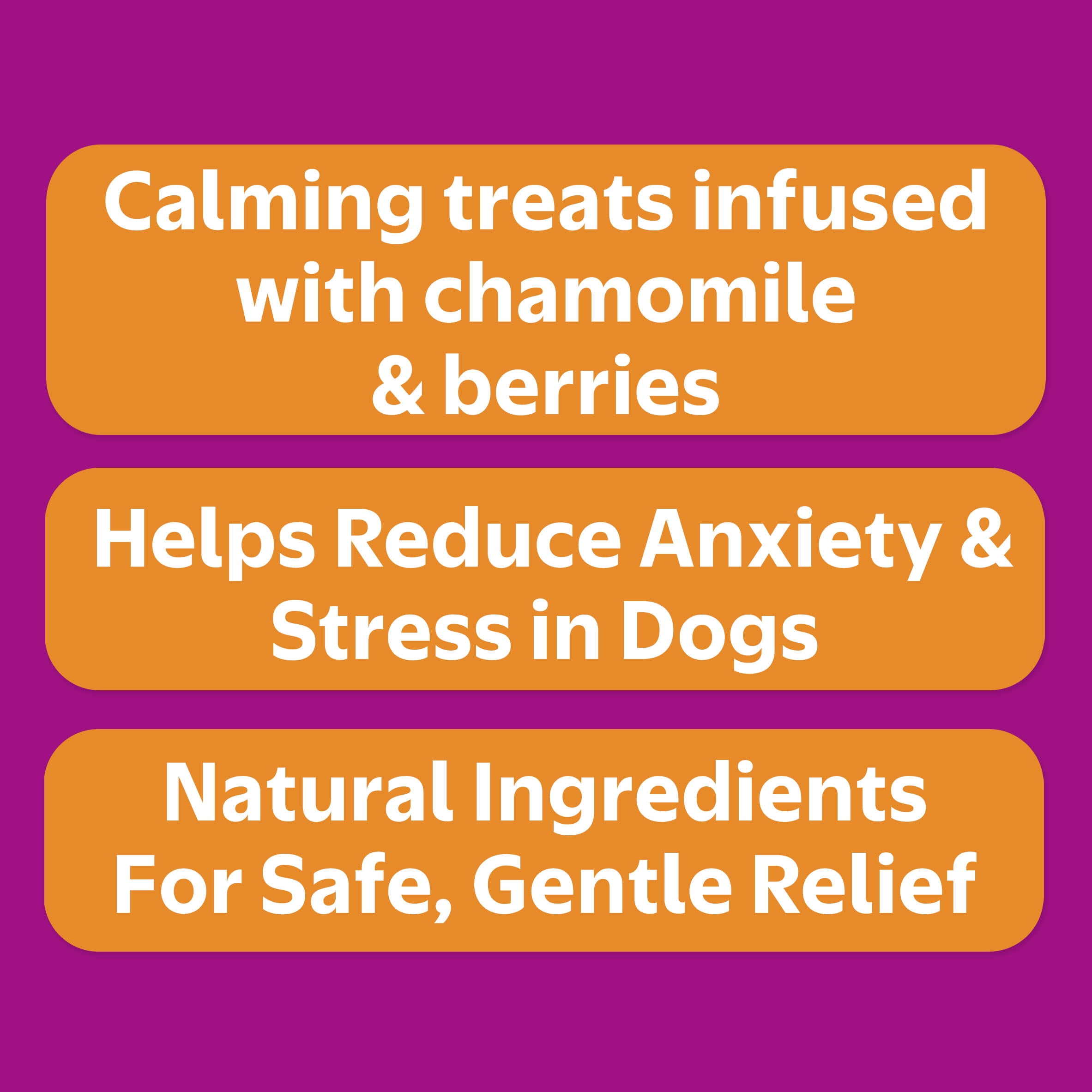 Pawls Chilled Paws Calming Aid with Chamomile & Berries for Dogs, 45 Treats, Plastic Tub