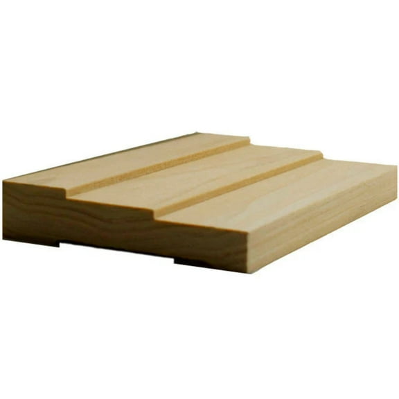 Casing EWCA35 Contemporary Style, 3/4" x 3-1/2", Poplar, 95"