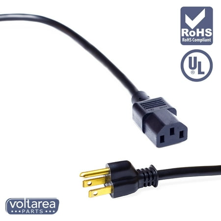 Cable Power Cord 6.6ft / 2m For Casio XJ-A141 This 6.6ft / 2m high-quality  heavy-duty 10 AWG power cord. Power cables feature a fully molded design that provides maximum durability and long life.
