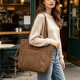 thumbnail image 5 of tumgatte 14.17x11.41x4.33in Women's Crossbody Tote Bag,Casual Waterproof Nylon Shoulder Bag,Large Capacity for Daily Commute School,Solid Color, 5 of 5