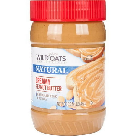 Wild Oats Creamy Peanut Butter 16 Oz