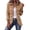 U2-Brown, variant on Ruffles Trim Denim Jacket for Women Open Front with Double-Button Suit Jacket Long Sleeve Lapel Collar Coat Outdoor Casual Y2k Lightweight Vintage Top,Gray M