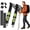 100–115 cm (for Height: 4’11” to 5’10”), variant on HOMEYA Collapsible Trekking Poles for Hiking, 2 Pack Lightweight Folding Hiking Poles Walking Sticks for Men & Women
