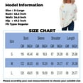 thumbnail image 3 of Women's Fashion Casual Loose Versatile Bear Decoration Handmade Drawstring Long Sleeve Round Neck Pullover Sweater for Fall Winter Gift Ideas,Black,L, 3 of 4