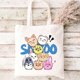 thumbnail image 3 of Colorful Animal Print Shoulder Bag, Large Capacity Canvas Tote Bag, Reusable Shopping Bag For Grocery & Gift Storage, 3 of 4