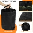 Leaf Waste Bag 10 Gallon Collapsible Garden Bag Large Capacity Pop Up