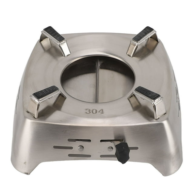 Drawer Type Camp Stove, Drawer Structure Burning Stove Compact Safe Stainless Steel For Picnic For Hiking