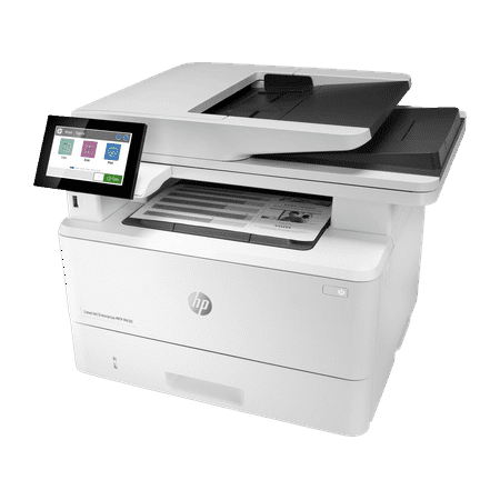 HP - LaserJet Enterprise M430F Black-and-White All-In-One Laser Printer - White