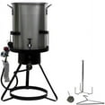 Nesco 30 Qt Aluminum Turkey Fryer w/ Spigot