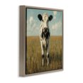 thumbnail image 3 of Stupell Industries Farmhouse Cow in Verdant Field Brown Floating Frame Canvas Art, 25 x 25, by RB, 3 of 8