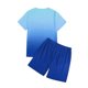 thumbnail image 4 of WILLBEST Conjunto de Dos Piezas de Camiseta y Pantalones Cortos de Manga Corta para Hombre, con Camisa y Pantalón Corto., 4 of 6
