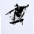thumbnail image 3 of Instant Message - Spraypaint Skateboarder - Youth Boys Short Sleeve Graphic T-Shirt, 3 of 6