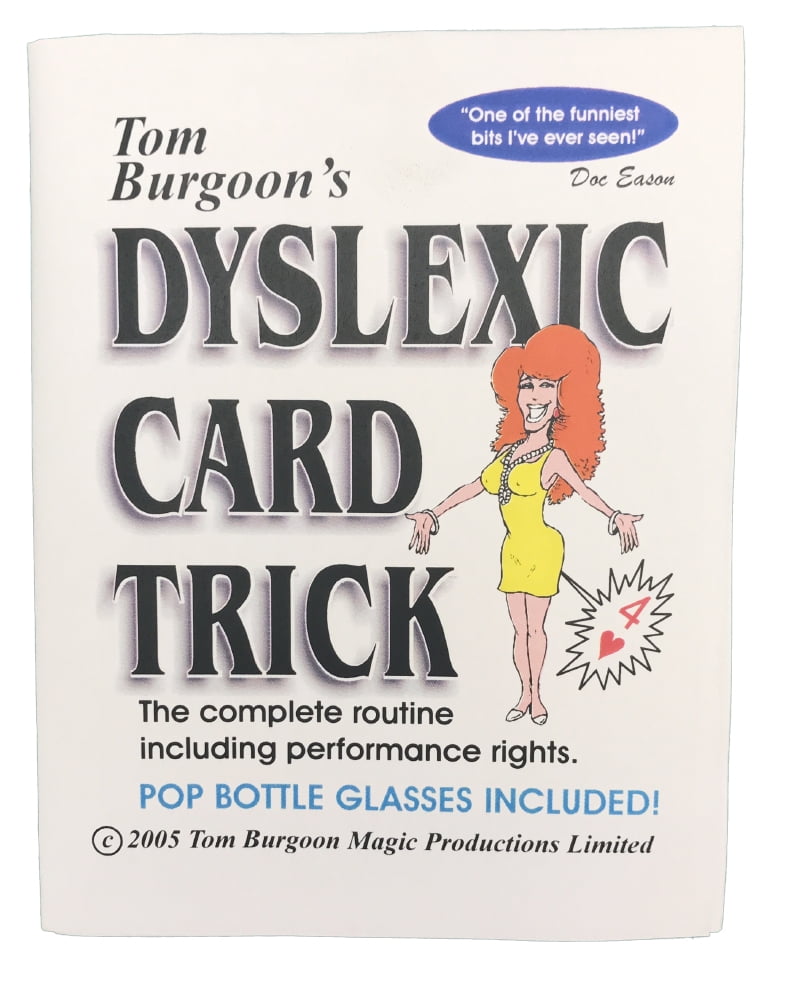 Tom Burgoon's Dyslexic Card Trick Magic Trick 