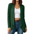 thumbnail image 2 of Lightweight Cardigan for Women Long Sleeve Solid Color Lightweight Open Front Cardigans, XL, 2 of 9
