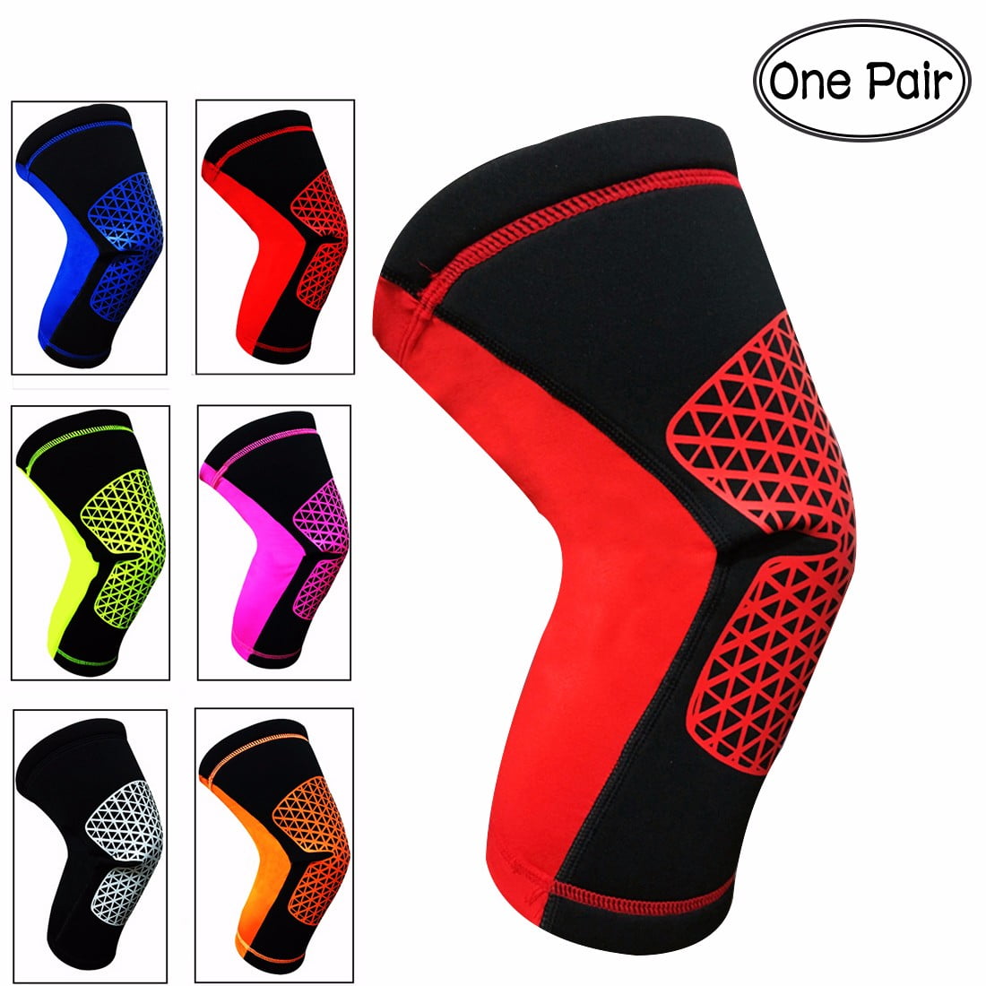 CFR 3mm Neoprene Knee Sleeve Support Breathable AntiSlip Thermal