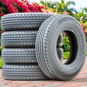 Transeagle Set of 4 Transeagle ST Radial II Steel Belted ST175/80R13 175/80R13 97/93L D 8 Ply Trailer Tires Sansujyuku sansujyuku.com