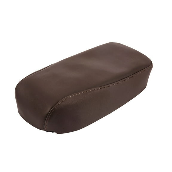 Brown Leather Armrest Cover for Toyota Avalon 2013-2018 Eco-Friendly Microfiber Material Scratch Stain Resistant