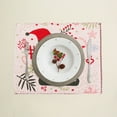 thumbnail image 4 of Ramiter Christmas Placemats For Dining Table 43X 34Cm Seasonal Winter Xmas Snowflakes Holiday Washable Table Mats Counter Table Set, 4 of 4