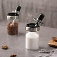 thumbnail image 5 of Seasoning Box Salt Sugar Glass Condiment Pots Transparent Storage Container with Spoon and Olive Oil Bottle with Brush for Kitchen, 5 of 8