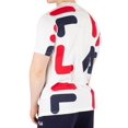 thumbnail image 3 of Fila Mens Tee T-Shirt White Large Graphic Bennet Logo Crewneck   Red L, 3 of 3