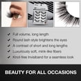 thumbnail image 4 of Pestañas postizas Ardell 3D Faux Mink 863, 4 pares, 4 of 6