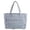Blue, variant on Women's Handbag, Lightweight Puffy Tote with Compartments, Shoulder Bag, for Travel, Work, Gym | Lightweight, Puffy, Quilted, for Travel, Work