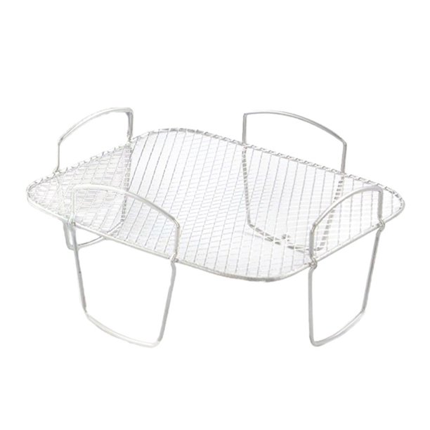 Airfryer Stainless Steel Grill Stand Save Time on Repeat Cooking Rack Dishwasher Safe for Air