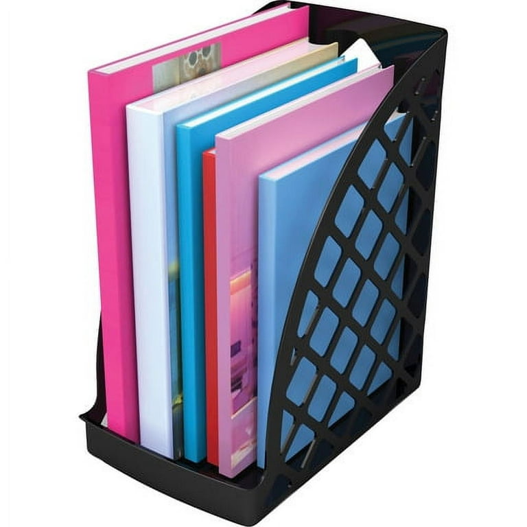 Deflecto Sustainable Office Magazine File - Black - 1 Each Deflecto Sustainable Office Magazine File - Black - 1 Each