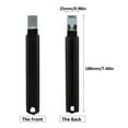 thumbnail image 3 of 2 Pack Vinyl Siding Removal Tool for Installation and Repair Extra Long Non-Slip Grip Handle Easy Removal of Vinyl Sidings Without Damaging Siding  One-Piece Steel Zip, 3 of 7