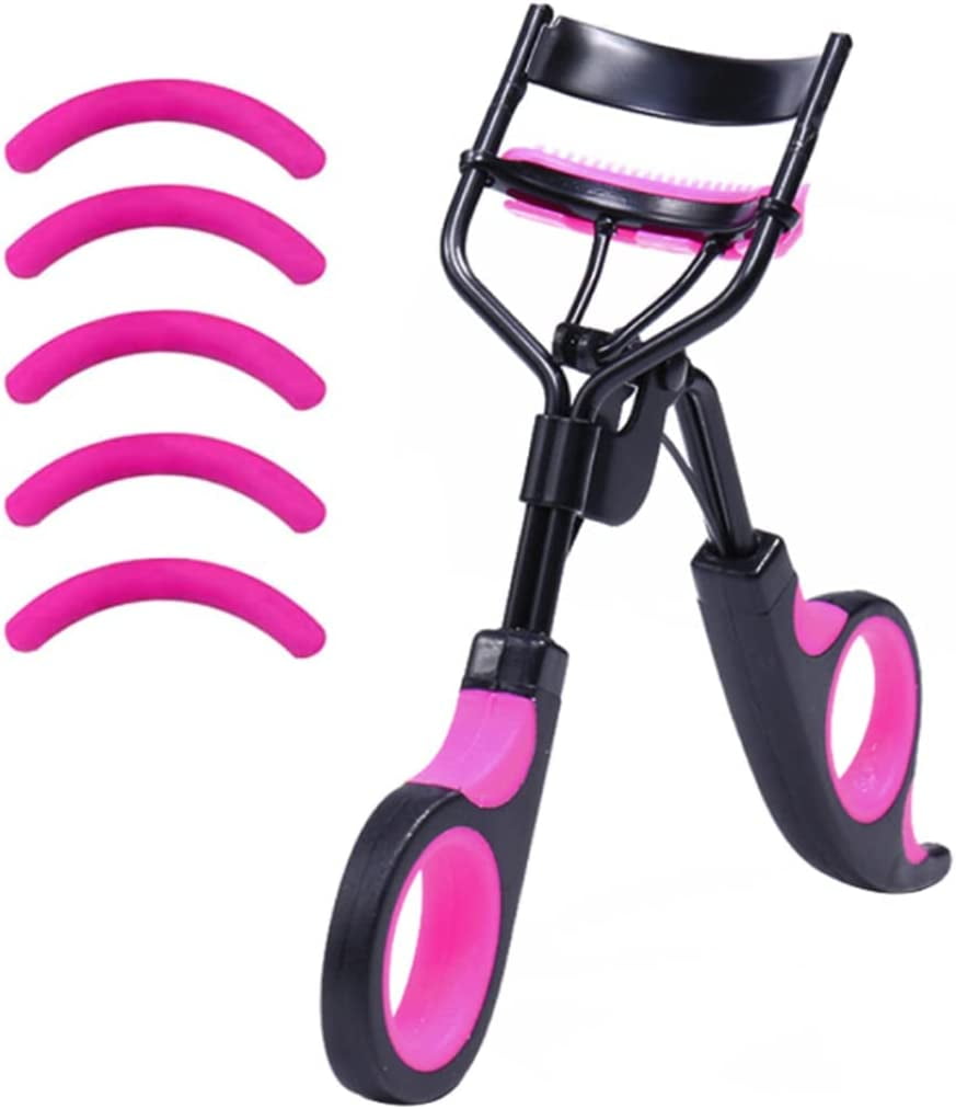 Eyelash Curlers with Comb, Stainless Steel Lash Curler Kit, Quick Curl