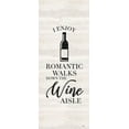 thumbnail image 2 of Reed, Tara 10x18 White Modern Wood Framed Museum Art Print Titled - Wine Humor vertical I-Romantic Walks, 2 of 4