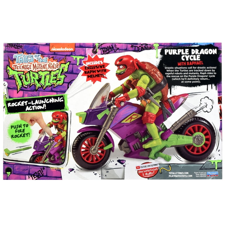 Véhicule Teenage Mutant Ninja Turtles Moto Back Flip Riders Modèle Véhicule Teenage Mutant Ninja Turtles Moto Back Flip Riders Modèle