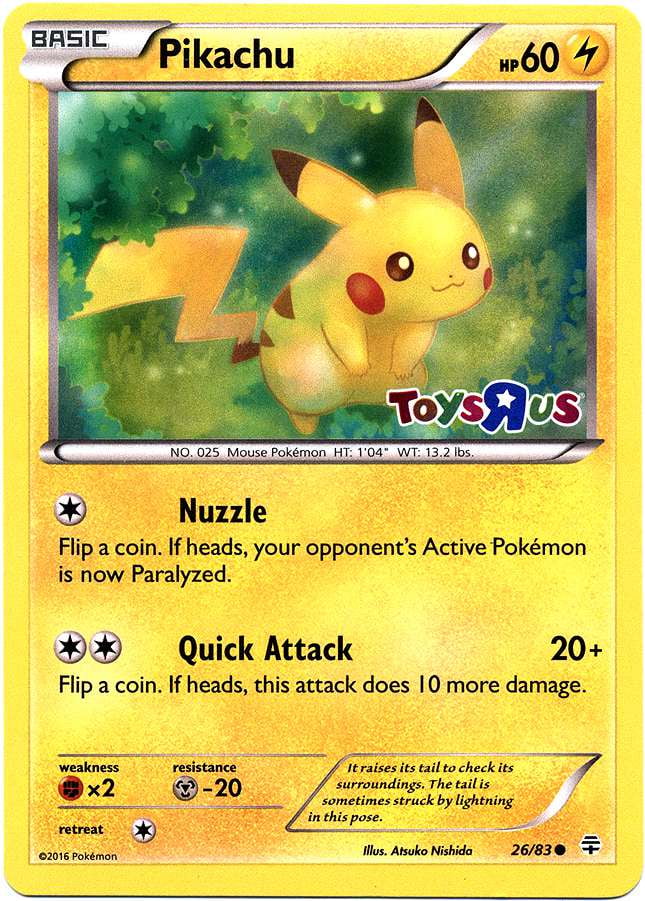 pikachu toys r us promo
