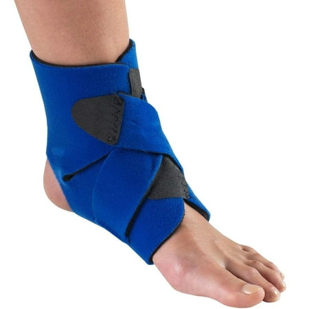 OTC Neoprene Ankle Wrap, Blue, Adjustable / One