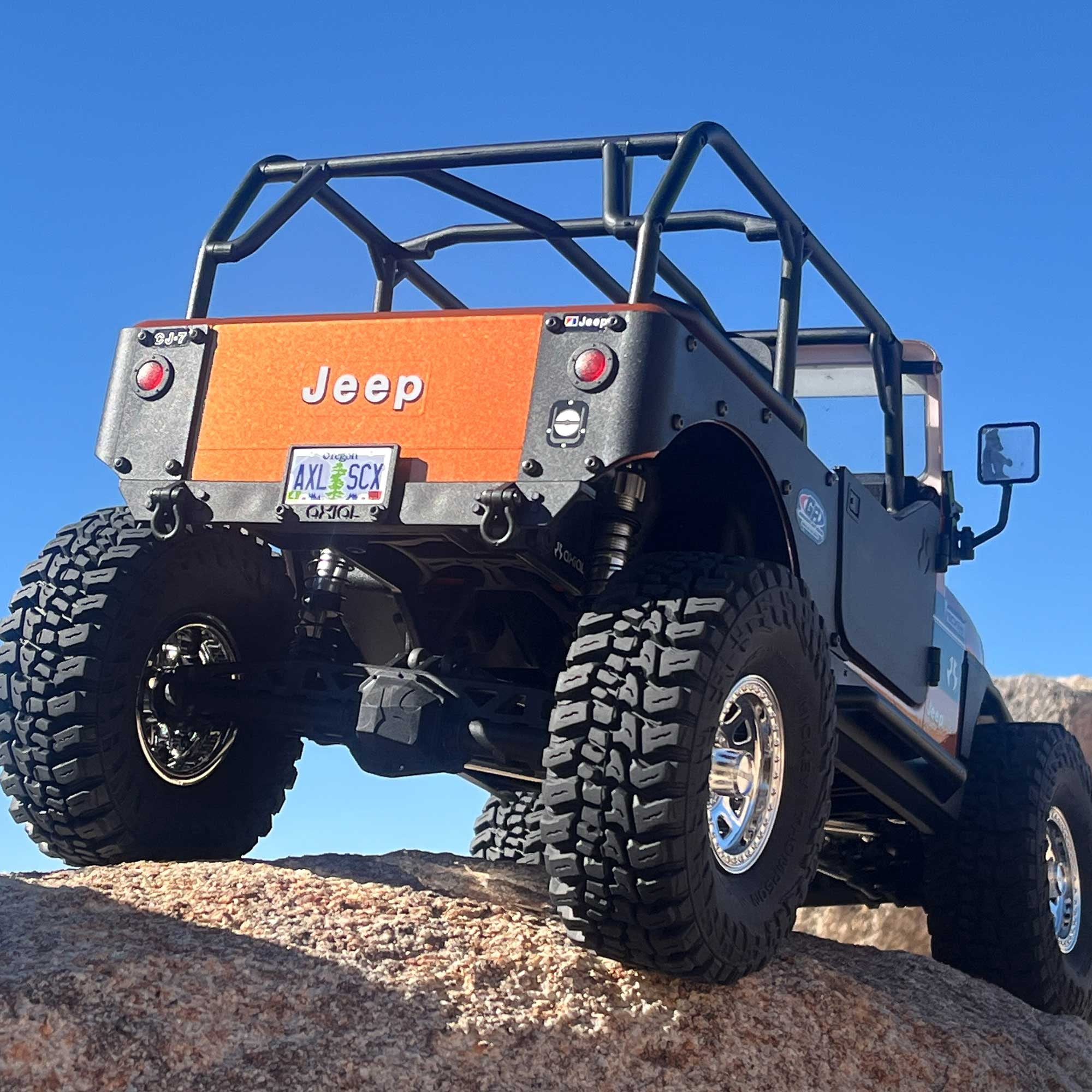 Axial 1/10 SCX10 III Jeep CJ-7 4X4 RTR Brushed Rock Crawler Copper AXI03008V2T2