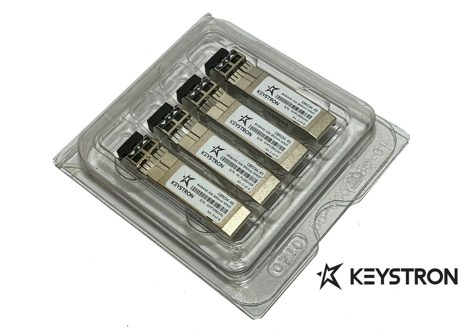 HP Compatible C8R25A MSA 2040 10Gb SW iSCSI SFP 4-PACK 721000-001