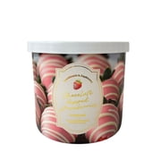 Goose Creek Chocolate Dipped Strawberries Scented 3 Wick Candle 14.5 oz