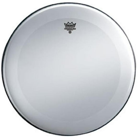 Remo Powerstroke 3 Bass Drum Head Smooth White No Stripe 24"