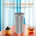 thumbnail image 4 of Coffee Filtesr for Wide Mouth Jar Stainless Steel Ultra Fine Mesh Tea with Fruit Infuser Ice Coffee Maker Ice Tea Maker Cold Brew Coffee Maker, 4 of 10