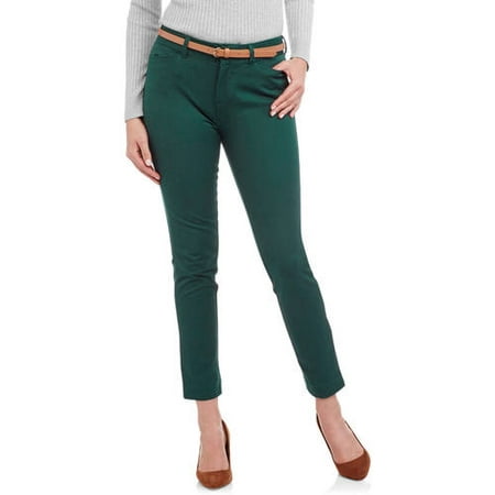 Faded Glory Women's Bi-Stretch Pants with Pockets - Walmart.com