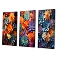 thumbnail image 3 of Designart "Sunlit Succulents Colorful Glow" Floral & Botanical Wall Art Set Of 3 - Multi-Color Succulent Canvas Set For Living Room Decor, 3 of 7
