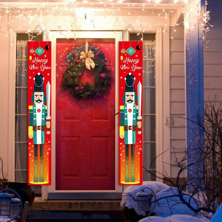 Outdoor cheap nutcracker decorations