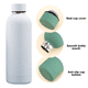 thumbnail image 3 of Taza de aislamiento de acero inoxidable Hervidor pequeño-750ml-Blanco Adepaton CPB-US-CJZ529-1, 3 of 5
