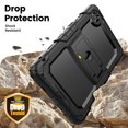 thumbnail image 5 of XYX for Lenovo Tab One 8.7 inch/Tab K9 2025 Case, 3in1 Heavy Duty Shockproof Tablet Cover with Stand, Shoulder Strap, Black, 5 of 8