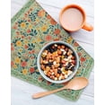 thumbnail image 3 of Boho Green Flowers Kitchen Dish Towels for Drying Dishes Set of 2, Spring Abstract Watercolor Floral Leaf Waffle Weave Microfiber Hand Tea Bathroom Towels Quick Dry & Absorbent Towel 12x12, 3 of 7